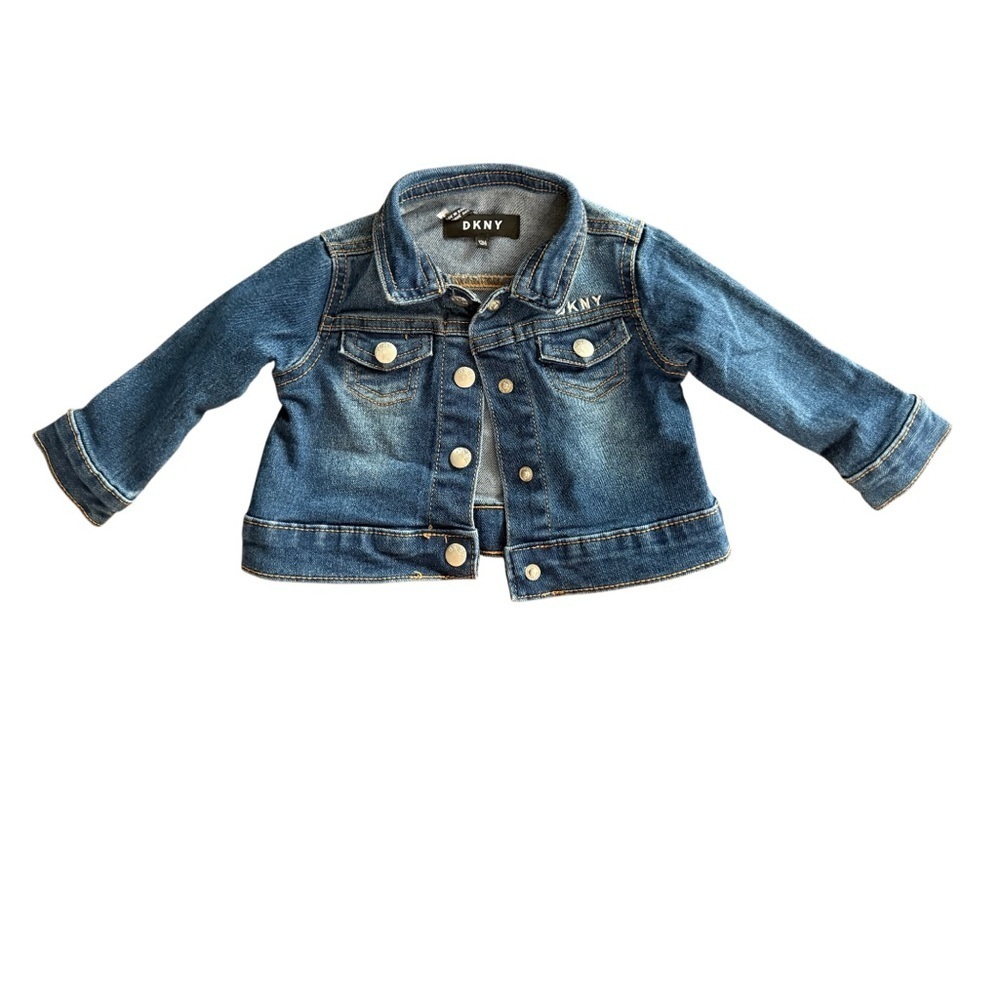 DKNY Classic Blue Kids Jean Jacket-Size 12 months